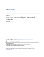 The Original Understanding of Constitutional Legitimacy.pdf